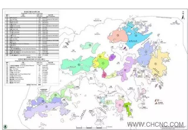 目前建成的郊野公园共24座,分布在新界,香港岛,大屿山等地.图片